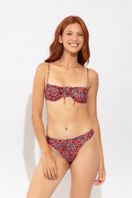 Charger l'image dans la galerie, Image 05: Rio De Sol Haut Top Coral-Feline Balconet-Tie