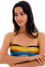 Charger l'image dans la galerie, Gallery: Rio De Sol Haut Top Artsy Bandeau-Pli