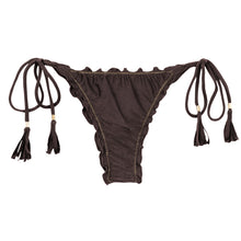 Charger l'image dans la galerie, Product Front: Rio De Sol Bas Bottom Shimmer-Coffee Frufru-Fio