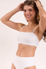 Charger l'image dans la galerie, Image 08: Rio De Sol Haut Top Memphis-White Bandeau-Reto