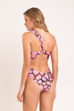 Charger l'image dans la galerie, Model Back: Rio De Sol Une Pièce Amore-Pink Santorini