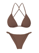 Charger l'image dans la galerie, Product Front: Rio De Sol Ensemble Set Sand-Cappuccino Tri-Aya Cheeky-Aya