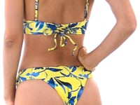 Charger et lire la vidéo dans la visionneuse de la Galerie, Video: Rio De Sol Bas Bottom Lemon Flower Tri Cos