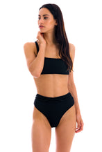 Charger l'image dans la galerie, Model Front: Rio De Sol Bas Bottom St-Tpz-Black Hotpant-High