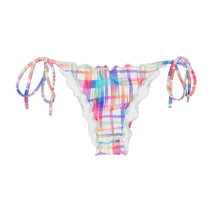 Charger l'image dans la galerie, Product Front: Rio De Sol Bas Calcinha Plaid Frufru