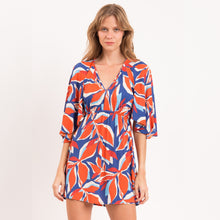 Charger l'image dans la galerie, Gallery: Rio De Sol Mini Dress Leaves Mini Dress