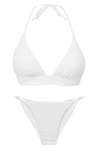 Charger l'image dans la galerie, Product Front: Rio De Sol Ensemble Set Bora-White Tri-Cos Cheeky-Fixa