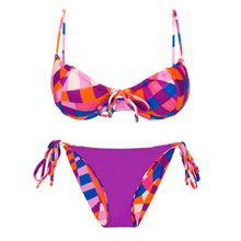 Charger l'image dans la galerie, Product Back: Rio De Sol Ensemble Set Funny Balconet-Tie Ibiza-Comfy