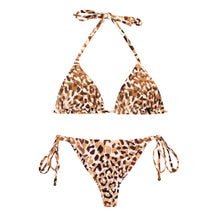 Charger l'image dans la galerie, Product Front: Rio De Sol Ensemble Set Leopard Tri-Inv Cheeky-Tie