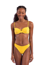Charger l'image dans la galerie, Model Front: Rio De Sol Ensemble Set Malibu-Yellow Balconet Ciao