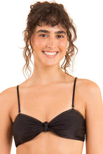 Charger l'image dans la galerie, Gallery: Rio De Sol Haut Top Shimmer-Black Bandeau-Joy