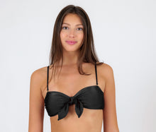 Charger l'image dans la galerie, Gallery: Rio De Sol Haut Top Shimmer-Black Bandeau-No