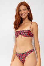 Charger l'image dans la galerie, Image 07: Rio De Sol Haut Top Coral-Feline Balconet-Tie
