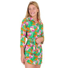 Charger l'image dans la galerie, Gallery: Rio De Sol Chemise Green Bloom Chemise
