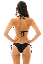 Charger l'image dans la galerie, Model Back: Rio De Sol Haut Top Ambra Preto Eva
