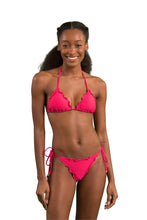 Charger l'image dans la galerie, Model Front: Rio De Sol Bas Bottom Dots-Virtual-Pink Frufru-Fio
