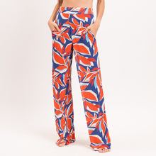 Charger l'image dans la galerie, Gallery: Rio De Sol Pantalon De Plage Leaves Wide Pants
