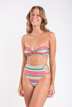 Charger l'image dans la galerie, Image 11: Rio De Sol Ensemble Set Supercolor Bandeau-Joy Highwaist-Spin
