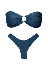 Charger l'image dans la galerie, Product Front: Rio De Sol Ensemble Set Shimmer-Shark Mavi Nara
