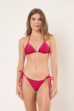Charger l'image dans la galerie, Model Front: Rio De Sol Ensemble Set Shimmer-Desejo Tri-Inv Cheeky-Tie
