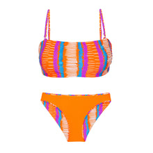 Charger l'image dans la galerie, Product Back: Rio De Sol Ensemble Set Stripes Bandeau-Reto Essential-Comfy
