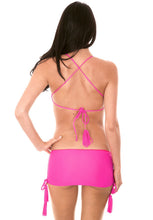 Charger l'image dans la galerie, Image 04: Rio De Sol Haut Soutien Ambra Jupe Rosa Choque
