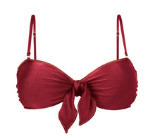Charger l'image dans la galerie, Product Front: Rio De Sol Haut Top Shimmer-Divino Bandeau-Knot
