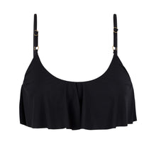 Charger l'image dans la galerie, Product Front: Rio De Sol Haut Top Leopardo Black Babado
