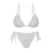 Charger l'image dans la galerie, Product Front: Rio De Sol Ensemble Set Linea-White Lia Cheeky-Tie
