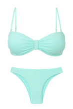 Charger l'image dans la galerie, Product Front: Rio De Sol Ensemble Set Malibu-Menta Bandeau-Duo Essential
