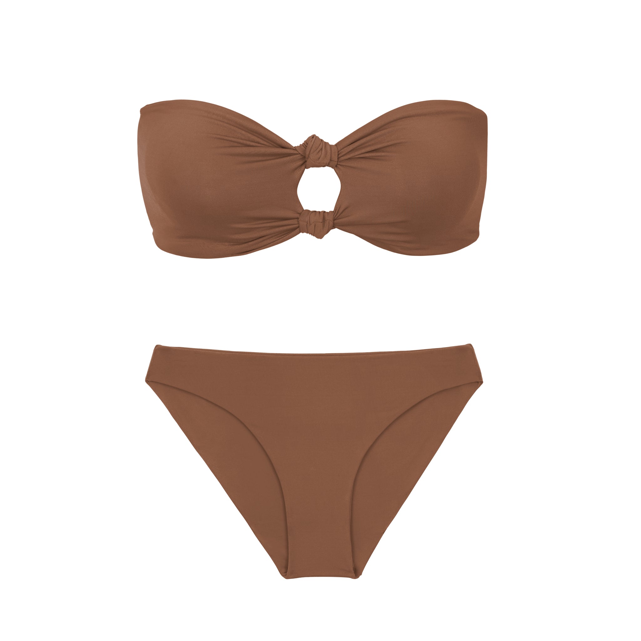Haut De Maillot De Bain Rasurel - Bonnet B, Tour De Poitrine 85, Taille 1, Marron, Neuf étiqueté