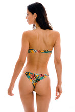 Charger l'image dans la galerie, Model Back: Rio De Sol Ensemble Set Lis Bandeau-Pli Cheeky-Fixa
