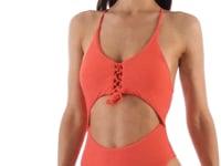 Charger et lire la vidéo dans la visionneuse de la Galerie, Video: Rio De Sol Une Pièce Dots-Tabata Ivy Strap
