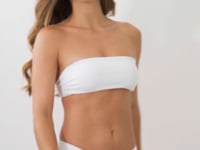 Charger et lire la vidéo dans la visionneuse de la Galerie, Top Sand-White Bandeau-Reto
