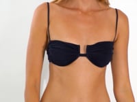 Charger et lire la vidéo dans la visionneuse de la Galerie, Video: Rio De Sol Ensemble Set Malibu-Black Zaya Amy
