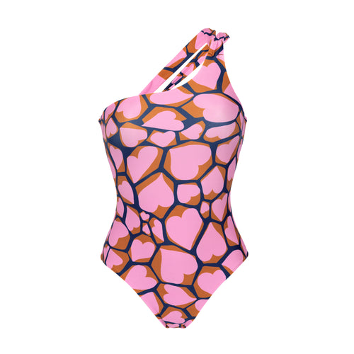 Product Front: Rio De Sol Une Pièce Amore-Pink Santorini