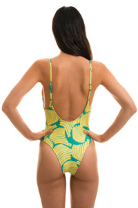 Model Back: Rio De Sol Une Pièce Banana Yellow Hype