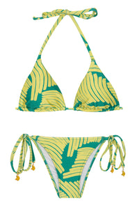 Product Front: Rio De Sol Ensemble Banana Yellow Invisible