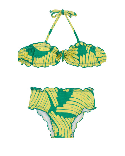 Product Front: Rio De Sol Deux Pièces Fille Banana Yellow Kids
