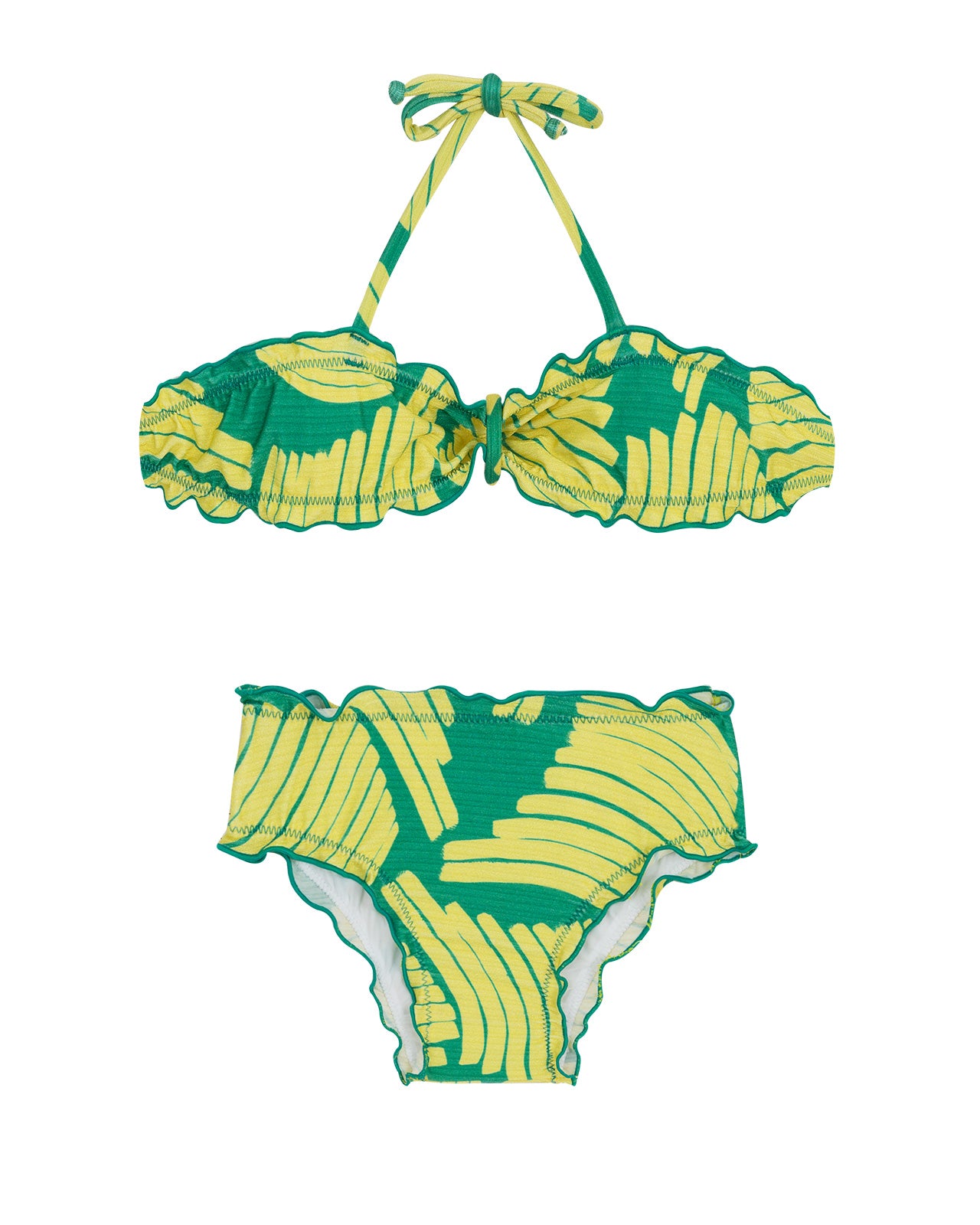 Product Front: Rio De Sol Deux Pièces Fille Banana Yellow Kids