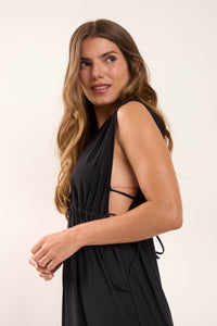 Image 07: Rio De Sol Vêtement De Plage Black Long Dress Soleil