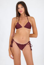 Charger l&#39;image dans la galerie, Model Front: Rio De Sol Bas Bottom Barolo Frufru-Fio
