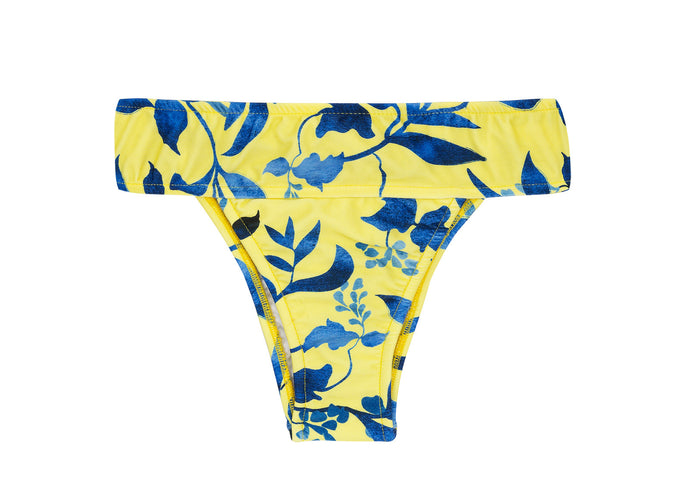 Product Front: Rio De Sol Bas Bottom Lemon Flower Tri Cos