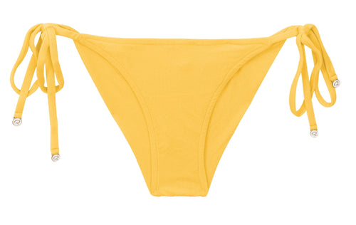 Product Front: Rio De Sol Bas Bottom Malibu-Yellow Cheeky-Tie