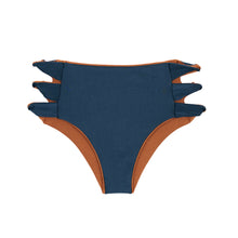 Charger l&#39;image dans la galerie, Product Back: Rio De Sol Bas Bottom Nocciola High-Waist-Spin
