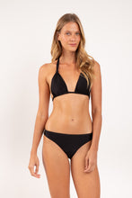 Charger l&#39;image dans la galerie, Model Front: Rio De Sol Bas Bottom Shimmer-Black Essential-Comfy
