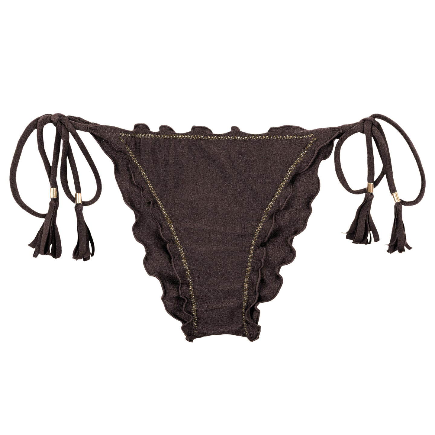 Product Front: Rio De Sol Bas Bottom Shimmer-Coffee Frufru