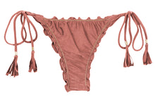 Charger l&#39;image dans la galerie, Product Front: Rio De Sol Bas Bottom Shimmer-Copper Frufru-Fio

