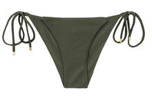 Charger l&#39;image dans la galerie, Product Front: Rio De Sol Bas Bottom Shimmer-Croco Cheeky-Tie
