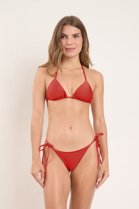 Model Front: Rio De Sol Bas Bottom Shimmer-Liquor Cheeky-Tie
